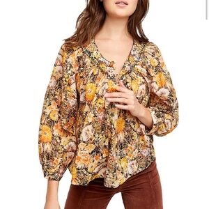 Free People Cool Meadow Women's Top